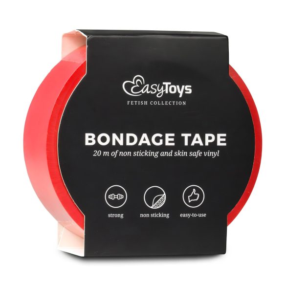 Easytoys - bondage traka - crvena - 20 m