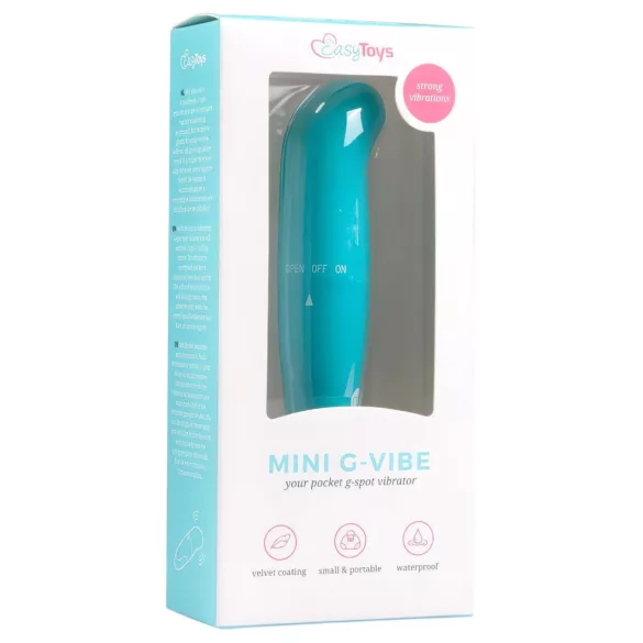 EasyToys - G-točka vibrator - mini, plavi