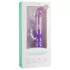 Easytoys Bunny - rotirajući vibrator s potiskivanjem - silikon ljubičasti