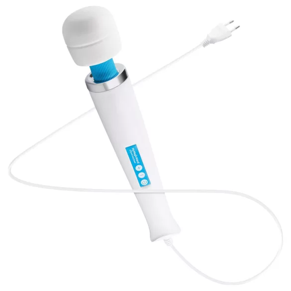 MyMagicWand - snažan masažer vibrator - bijelo-plava