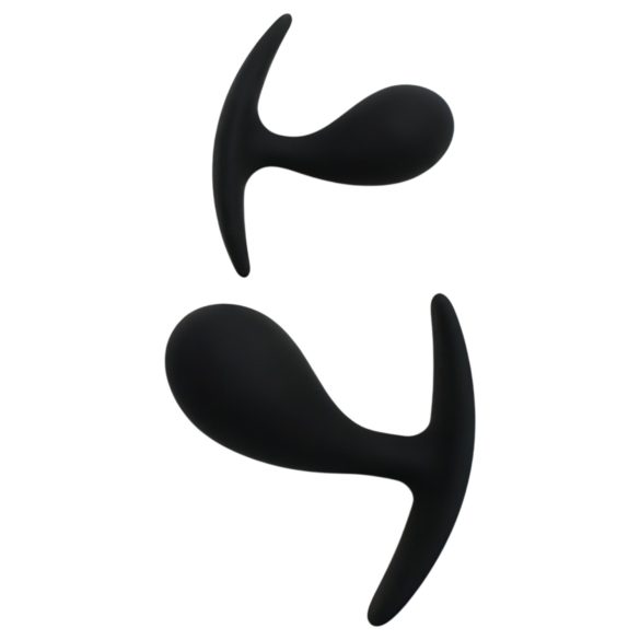 Rimba Copenhagen - set analnih čepova - crna - 2 komada