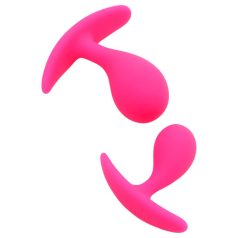 Rimba Copenhagen - analni čep set - ružičasti - 2 komada