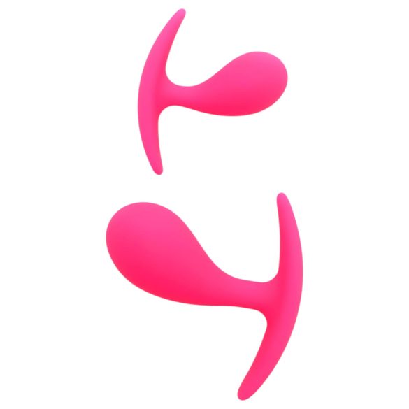 Rimba Copenhagen - analni čep set - ružičasti - 2 komada