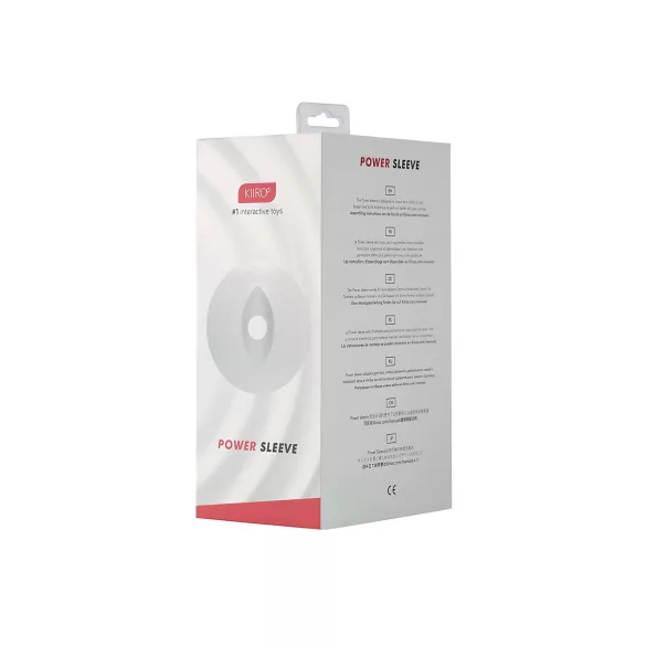 Kiiroo Titan Power - masturbator uložak - proziran