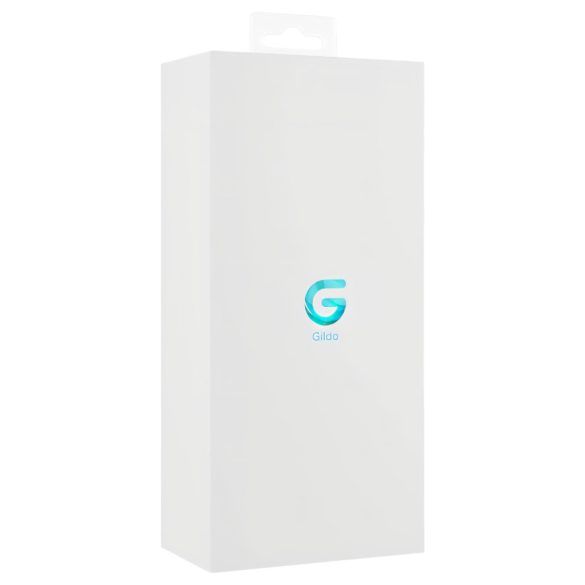 Gildo Glass No. 20 - stakleni dildo s perlama - prozirno