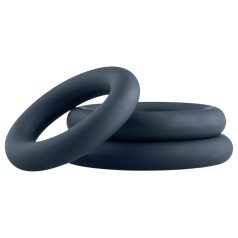 Boners - set prstena za penis - 3 komada - siva