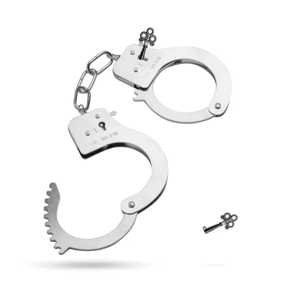 EasyToys - metalne lisice - srebrna