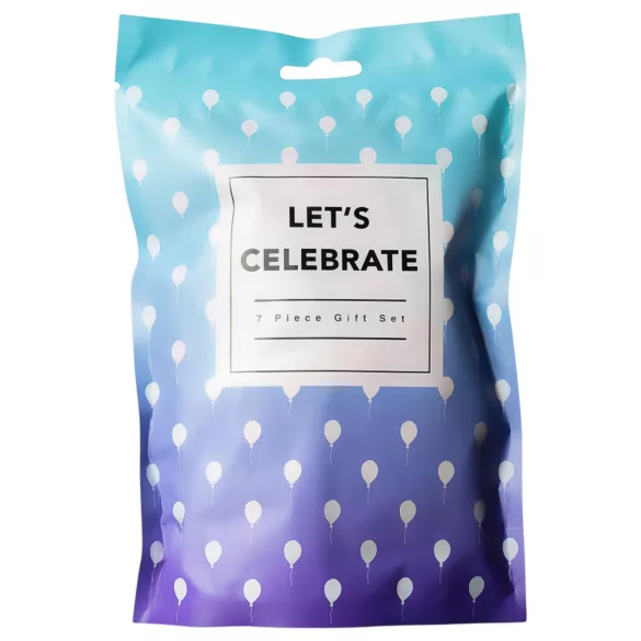 LoveBoxxx Let's Celebrate - set za parove s vibratorom - 7 dijelova
