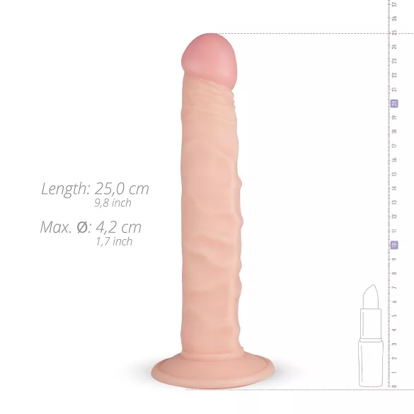 Real Fantasy Scott - realistični dildo - 25 cm - natur