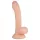 Real Fantasy Vince - dildo s testisima i prepucijem - 19,5 cm - prirodna boja