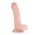 Real Fantasy Cliff - realistični dildo s testisima - 22 cm - prirodna boja