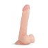 Real Fantasy Felix - realistični dildo s testisima - 22 cm (natur)