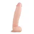 Real Fantasy Dwane - realistični dildo s testisima - 31 cm - natur