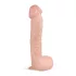 Real Fantasy Lexon - realistični dildo s testisima - 33cm - natur
