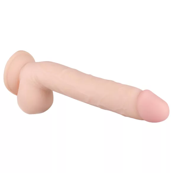 Real Fantasy Elvin - vibrator na punjenje - realistični - 28cm - prirodna boja