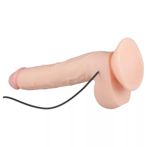 Real Fantasy Elvin - vibrator na punjenje - realistični - 28cm - prirodna boja