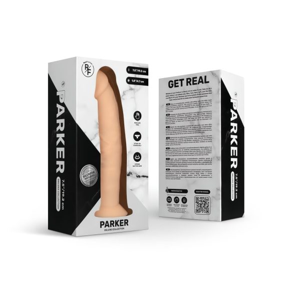 Real Fantasy Parker - realistični dildo - 19 cm - prirodna boja
