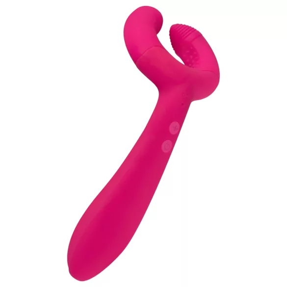 Easytoys - vibrator za parove - akumulatorski, vodootporan, roza