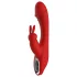 Red Revolution Artemis - vibrator s nastavkom za klitoris - crveni