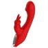 Red Revolution Artemis - vibrator s nastavkom za klitoris - crveni