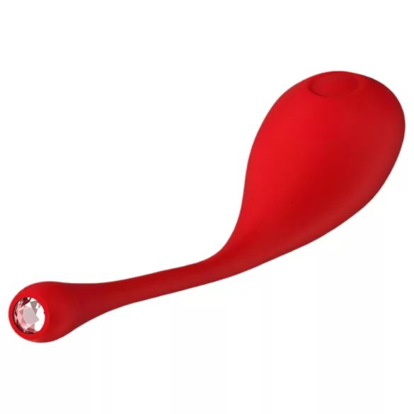 Red Revolution Metis - vibratorno jaje na punjenje - vodootporno - crveno