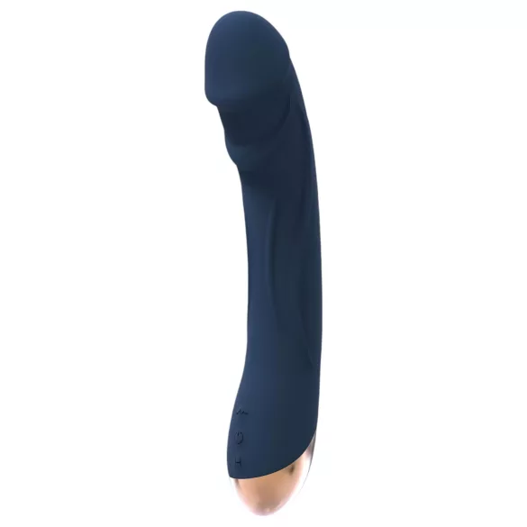 Goddess Boreas - vibrator za G-točku s grijanjem na punjenje - plavi