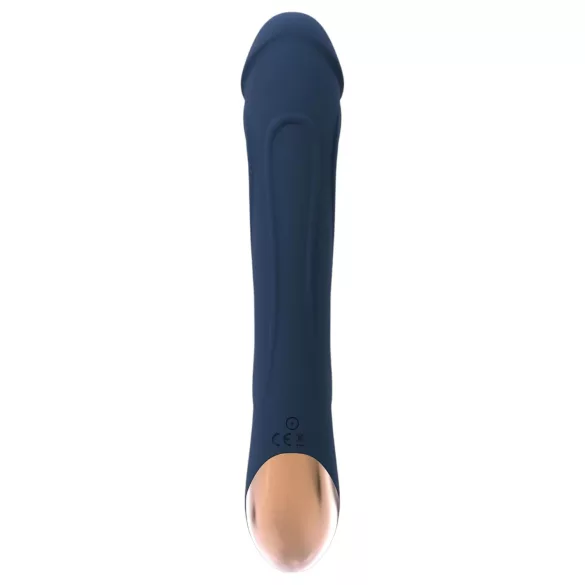 Goddess Boreas - vibrator za G-točku s grijanjem na punjenje - plavi