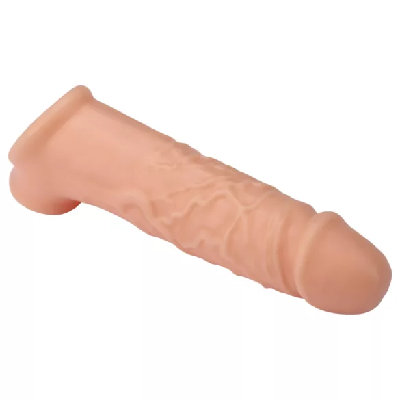 RealStuff - penis navlaka - produživač - natur boja - 17 cm