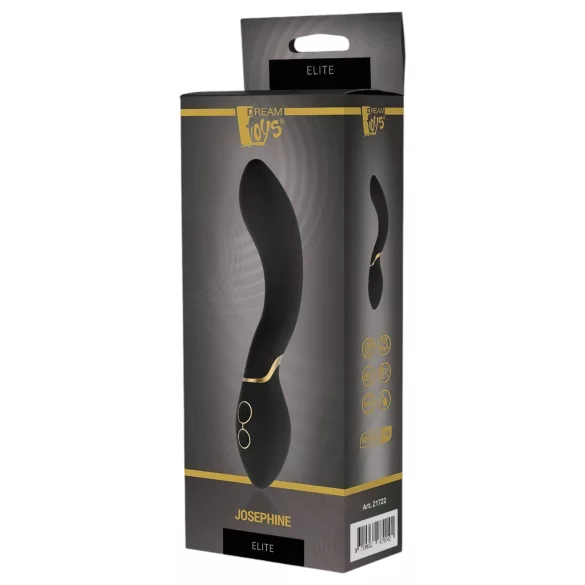 Elite Josephine - vibrator za G-točku - punjivi - crni