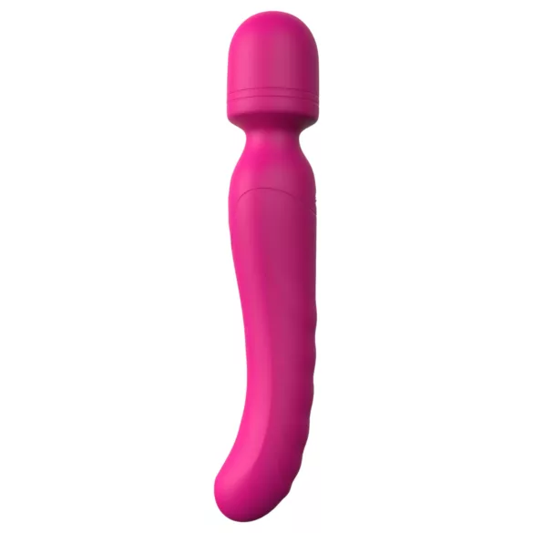 Vibes of Love - masažni vibrator s grijanjem, punjiv - silikon, roza