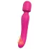 Vibes of Love - masažni vibrator s grijanjem, punjiv - silikon, roza