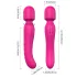 Vibes of Love - masažni vibrator s grijanjem, punjiv - silikon, roza