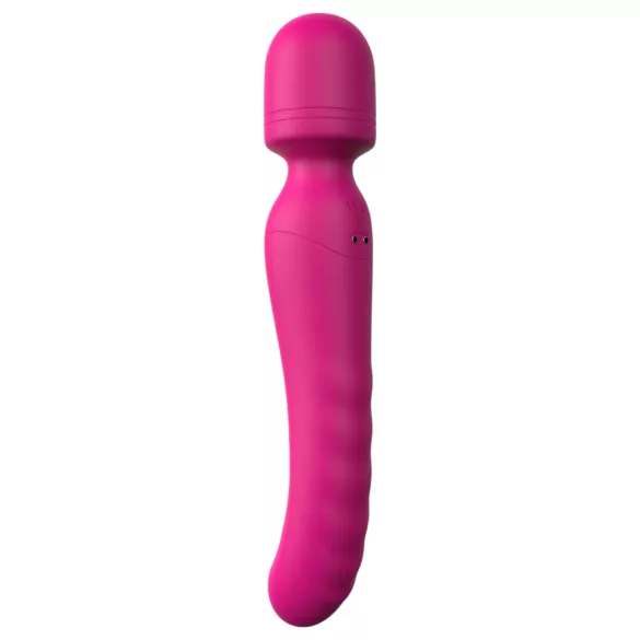 Vibes of Love - masažni vibrator s grijanjem, punjiv - silikon, roza