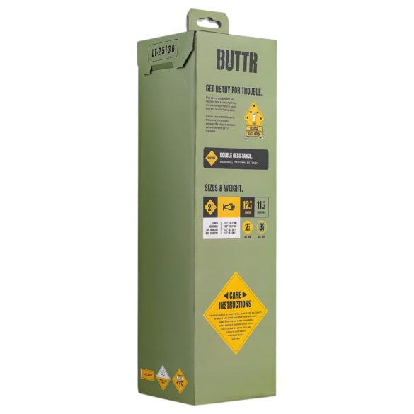 BUTTR - fisting dildo s vakuumom - crna