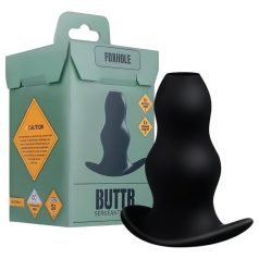BUTTR - šuplji analni dildo proširivač - crni