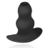 BUTTR - šuplji analni dildo proširivač - crni