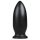 BUTTR Žuti Pas - dildo s vakuumskom čašom (crni)