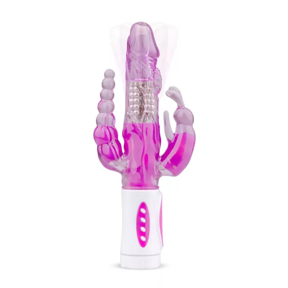 Easytoys Raving Rabbit - vibrator s 3 kraka (rozi)