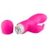 Easytoys Mad Rabbit - vibrator s ušima za klitoris - silikon - ružičasti