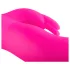Easytoys Mad Rabbit - vibrator s ušima za klitoris - silikon - ružičasti