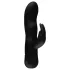 Easytoys Mad Rabbit - vibrator za G-točku i klitoris - crni
