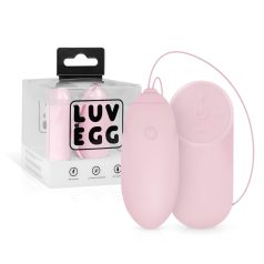   LUV EGG - vibrator jaje na daljinsko upravljanje - punjivo - roza