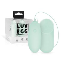   LUV EGG - vibracijsko jaje na daljinsko upravljanje - punjivo - zeleno