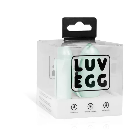 LUV EGG - vibracijsko jaje na daljinsko upravljanje - punjivo - zeleno