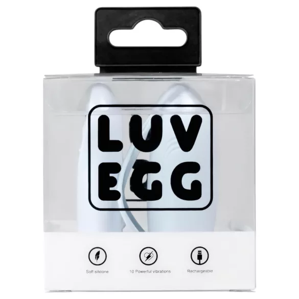 LUV EGG - nosivo, akumulatorsko, bežično vibrirajuće jaje (plavo)