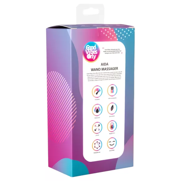 Good Vibes Aida - vodootporni masažni vibrator - tirkiz