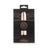 Rosy Gold Mini - punjivi mini štapićasti vibrator (roza zlatna)