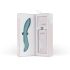Bloom Rose - punjivi silikonski G-točka vibrator (tirkizni)