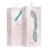 Bloom Rose - G točka vibrator na baterije - silikon - tirkizna
