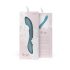 Bloom Rose - punjivi silikonski G-točka vibrator (tirkizni)